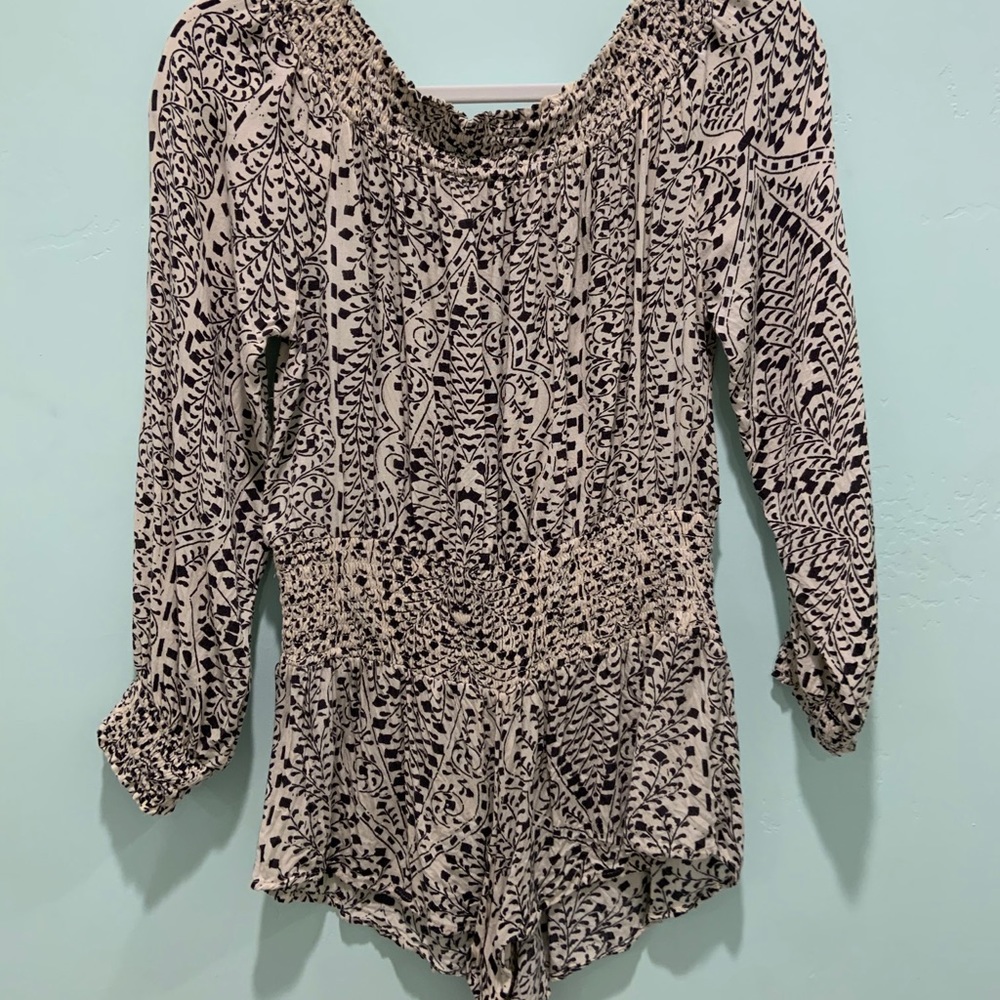 really cute off the shoulder romper